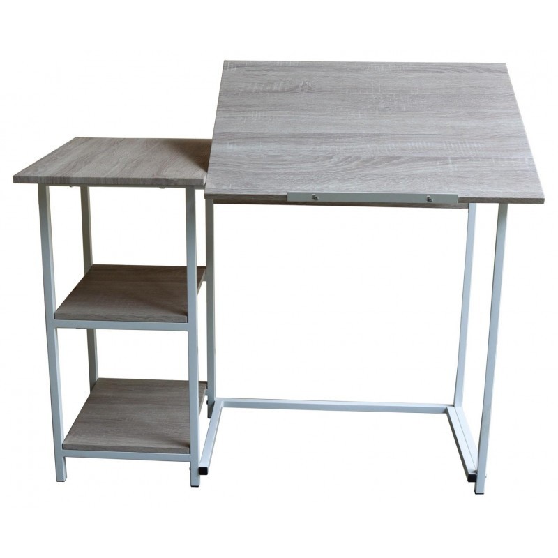 Set 2 x Birou Metal si MDF, 110 x 55 x 75 cm, Blueberg CT3186