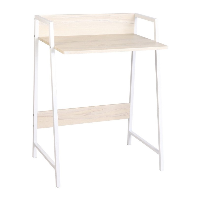 Set 2 x Birou Metal si Pal, 64 x 42 x 84 cm, Blueberg CT2090W Alb