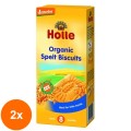 Set 2 x Biscuiti Eco din Grau Spelta, Holle Baby, 150 g