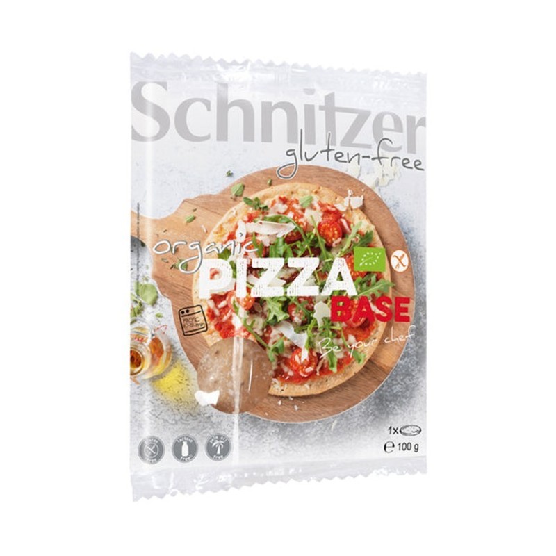 Set 2 x Blat de Pizza BIO fara Gluten, 100 g, Schnitzer Gluten Free