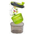 Set 2 x Bol cu Strecuratoare Centrifuga pentru Uscat Salata si Verdeturi, 4.20 l, Herevin