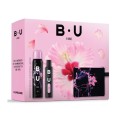Set 2 x Borseta Cadou Femei B.U Vibe, Apa de Toaleta 50 ml, Deodorant Spray pentru Corp 150 m