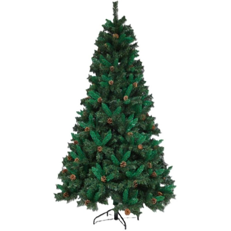 Set 2 x Brad Artificial, 150 cm, 518 Crengute, Suport din Metal, Grunberg