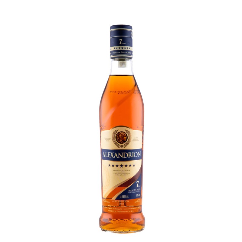 Set 2 x Brandy Alexandrion 7 Stele, 0.5 l, 40%