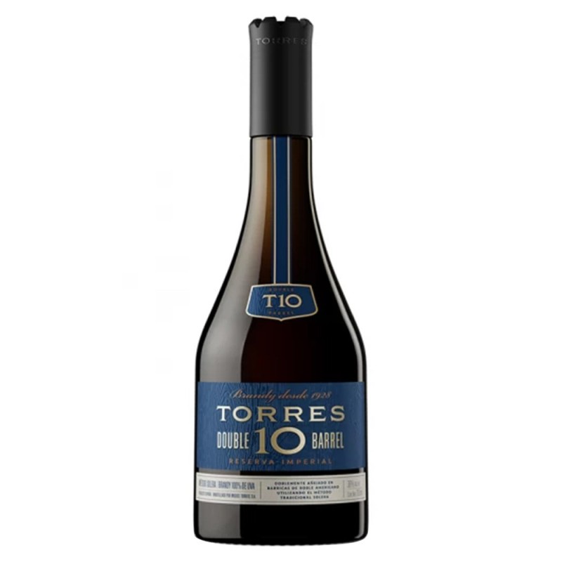 Set 2 x Brandy Double Barrel T10 Miguel Torres, 38% Alcool, 0.7 l