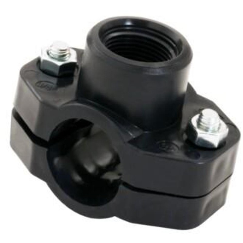 Set 2 x Bratara cu Filet Interior, 25 x 3/4 Inch, pentru Teava Neagra, Z-tools