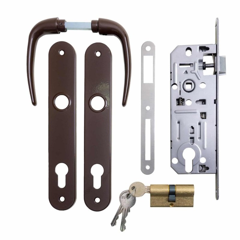 Set 2 x Broasca, Maner si Butuc, 35-501, Maro