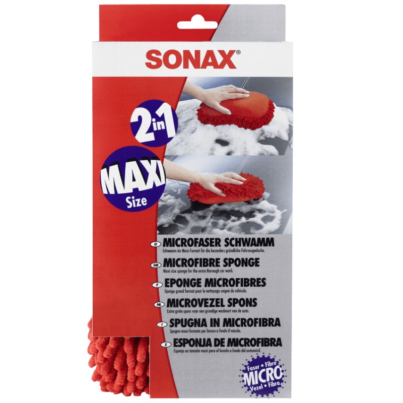 Set 2 x Burete din Microfibre pentru Spalat, Sonax