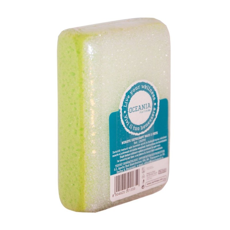 Set 2 x Burete Exfoliant de Baie 2 Fete, Oceania