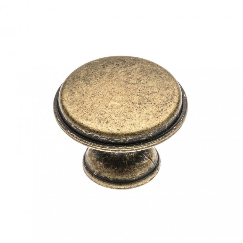 Set 2 x Buton Model Ronda/Cento, Finisaj Antic Auriu