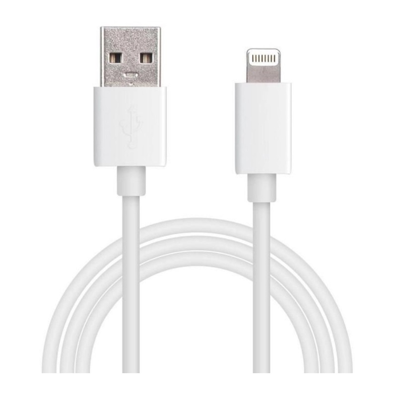 Set 2 x Cablu de Date si Incarcare Lightning, 1 m, USB 2.0, Well