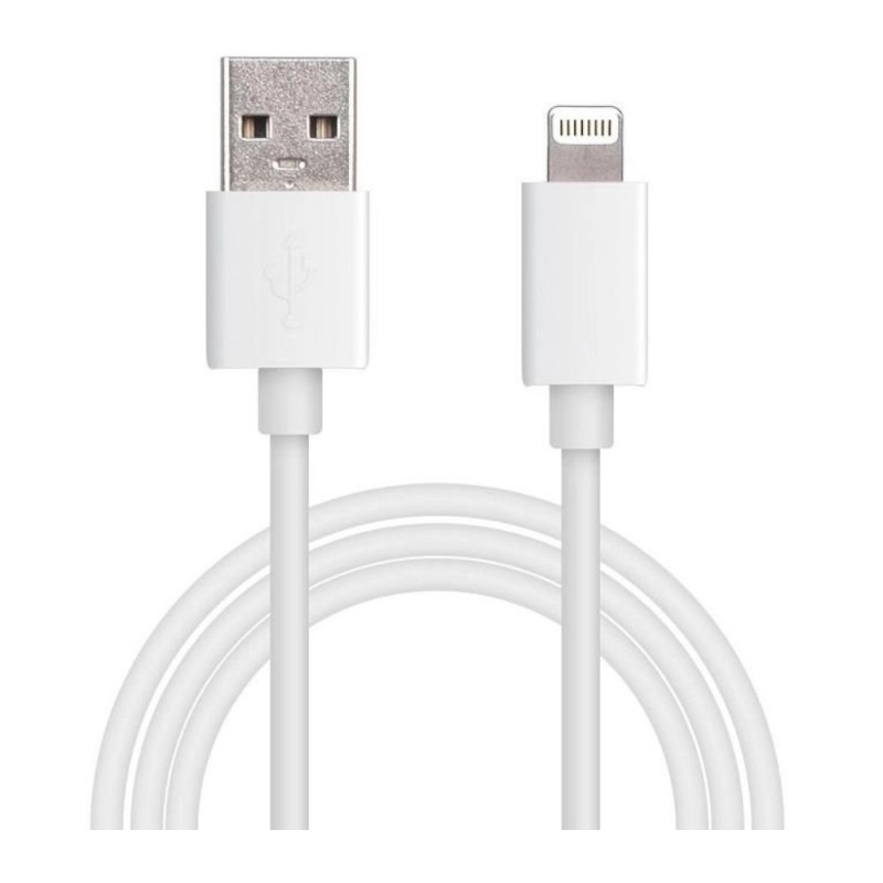 Set 2 x Cablu de Date si Incarcare Lightning, USB 2.0 A tata, 2 m, Well