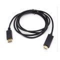 Set 2 x Cablu Displayport Tata, HDMI Tata, 2 m, 1080p, Well