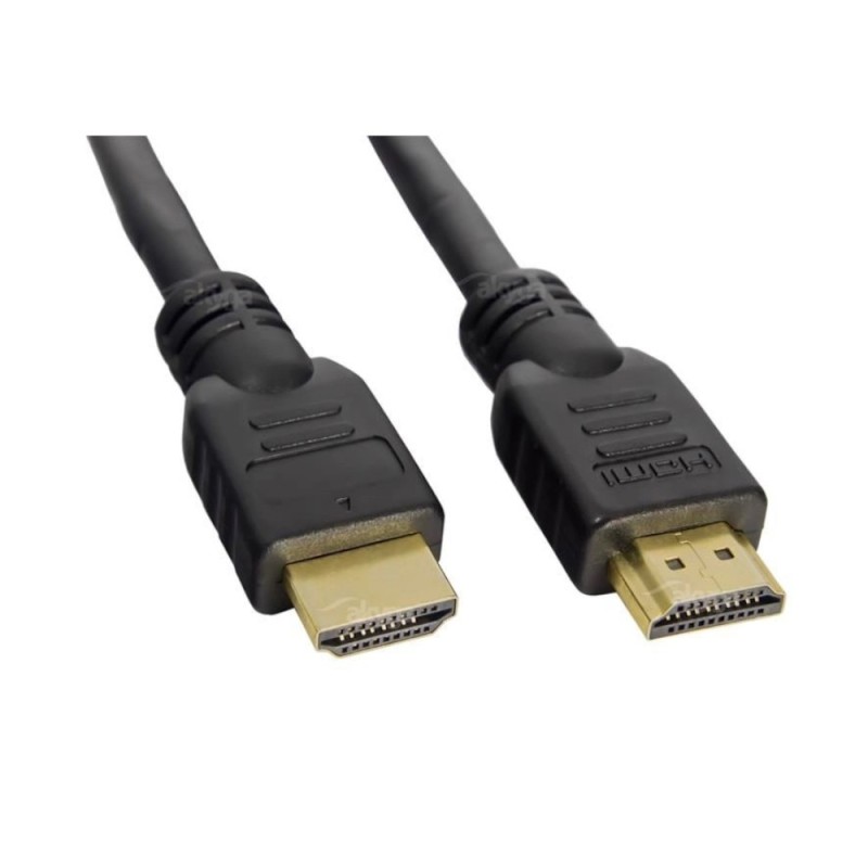 Set 2 x Cablu HDMI cu Ethernet Tata, Tata Aurit, 20 m, Well