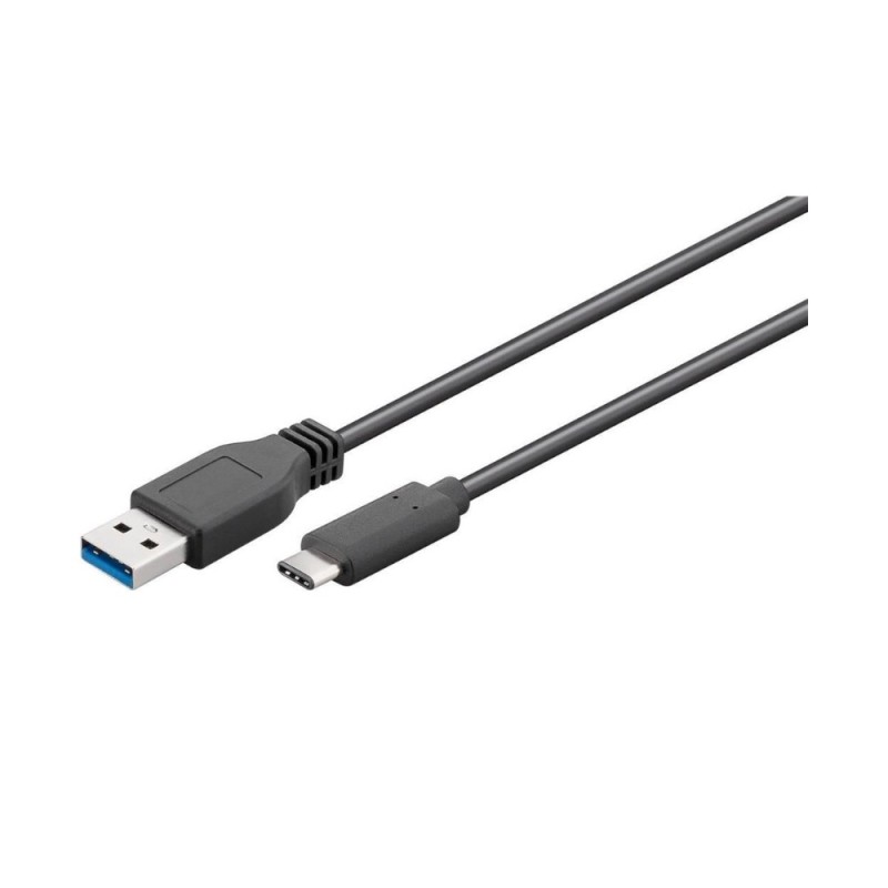Set 2 x Cablu USB-C 3.1 Tata, USB 3.0 A Tata, 1 m, Well