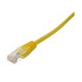 Set 2 x Cablu UTP, Cat 5e, Patch Cord, 5 m, Galben, Well