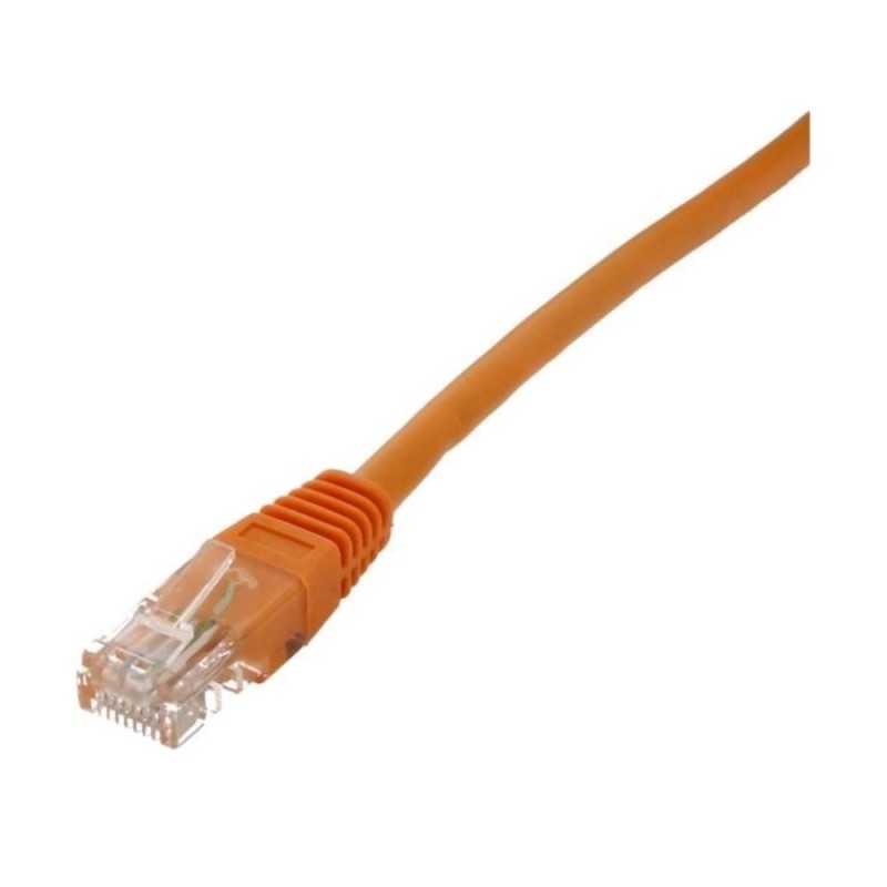 Set 2 x Cablu UTP, Cat 6, Patch Cord, 5 m, Portocaliu, Well