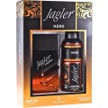 Set 2 x Cadou Barbati Jagler Hero, Apa de Toaleta 90 ml, Deodorant 150 ml