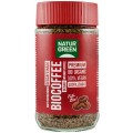 Set 2 x Cafea Bio Instant, Decofeinizata, 100 g, Natur Green