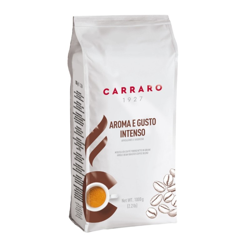 Set 2 x Cafea Boabe Aroma e Gusto Intenso, Carraro, 1000 g
