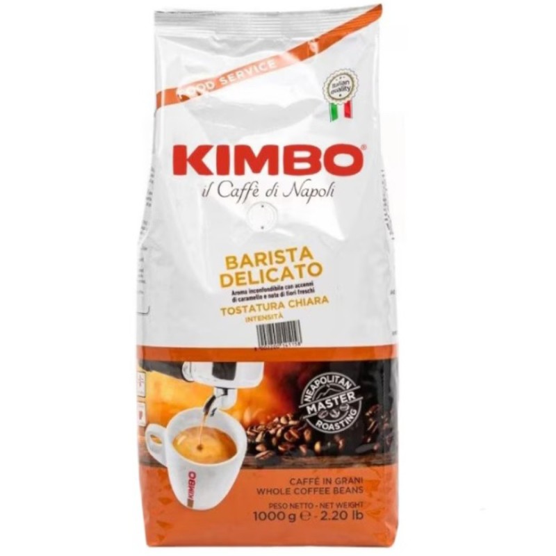 Set 2 x Cafea Boabe, Kimbo, Espresso Barista Delicato, 1 kg