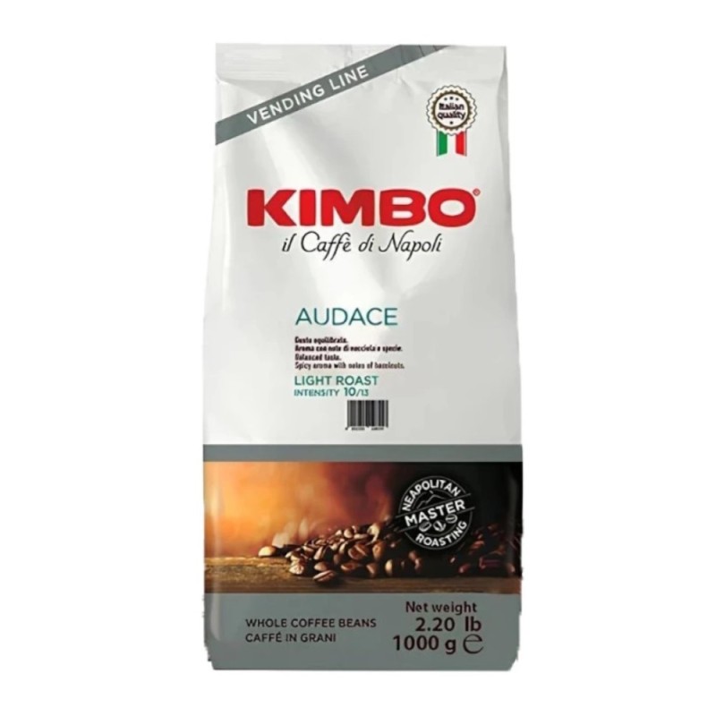 Set 2 x Cafea Boabe, Kimbo, Vending Audace, 1 kg
