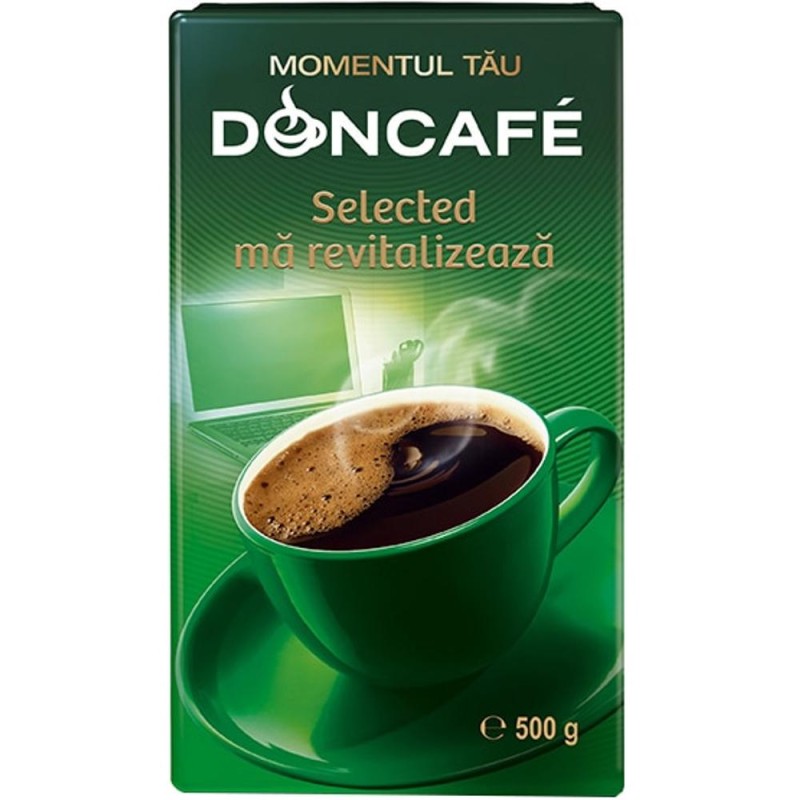 Set 2 x Cafea Macinata Doncafe Selected, 500 g