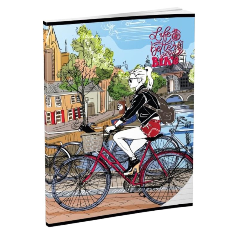 Set 2 x Caiet A4 Dictando, Lux, Diverse Modele, 52 File, 80 g, Optimum