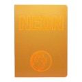 Set 2 x Caiet A5 Velin, 42 File, 80 g, Coperta Neon PP, Varianta 1