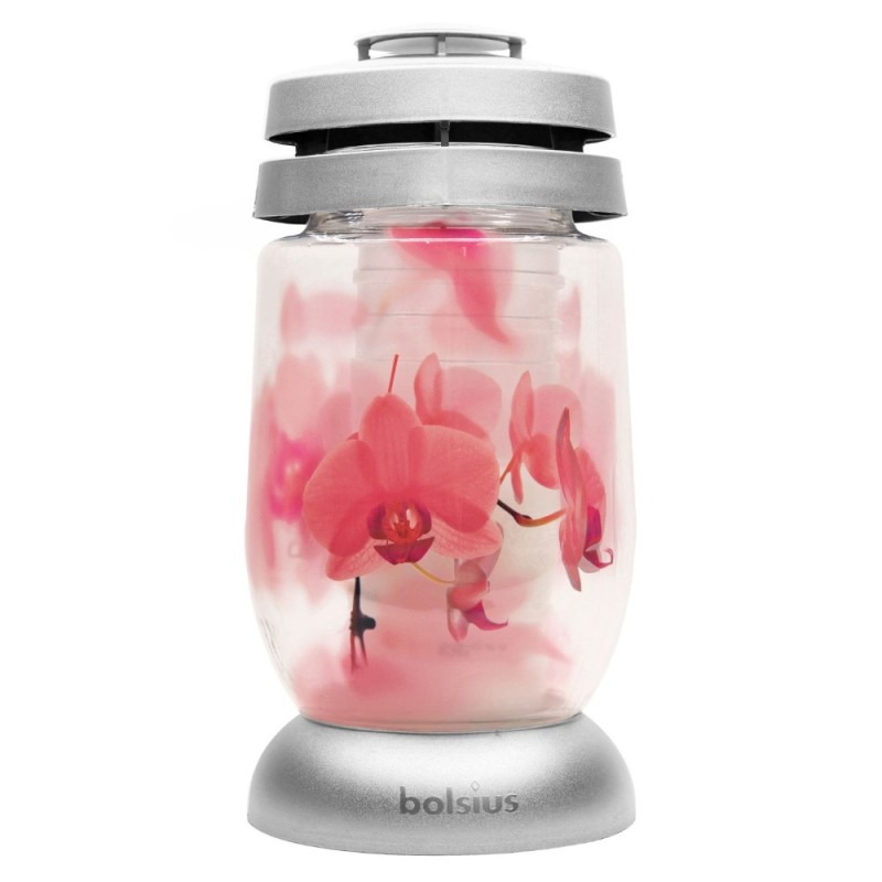 Set 2 x Candela Bolsius din Sticla 3 l Orhidee, 36 Ore