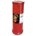 Set 2 x Candela cu Capac, Anti-vant, Galben