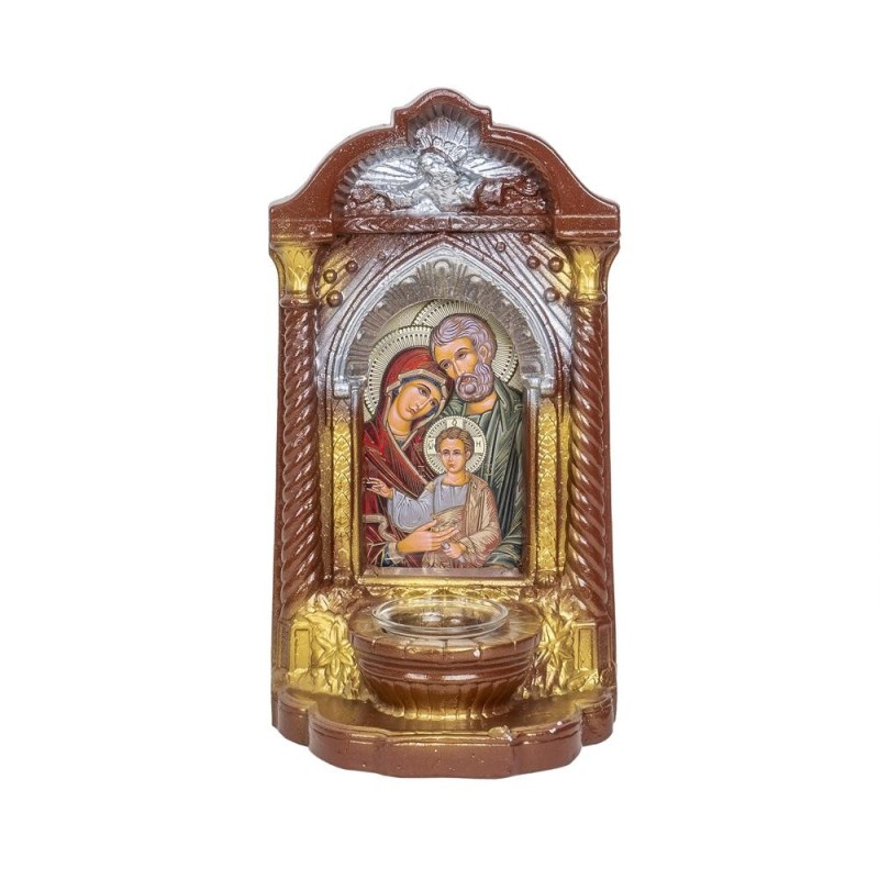 Set 2 x Candela Mare Ipsos, Familia Sfanta, Dimensiune 16 x 12 x 29 cm