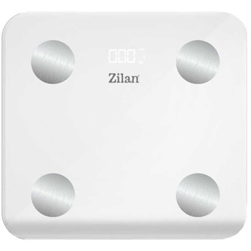 Set 2 x Cantar Electronic Persoane, Alb, 30 x 26 cm, Capacitate Maxima 180 kg, Sticla