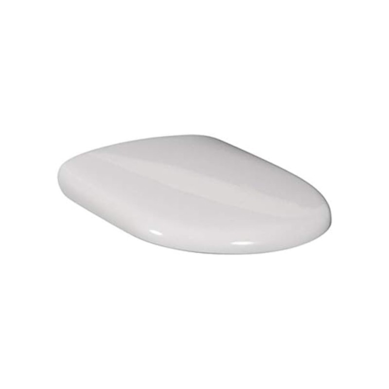 Set 2 x Capac WC, Kolo Idol, Forma Ovala, Alb