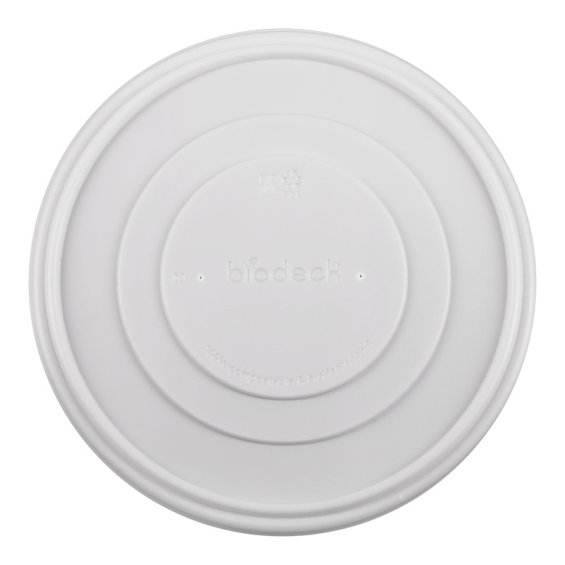 Set 2 x Capace Biodegradabile, Compostabile, Albe, 184 mm, 50 buc