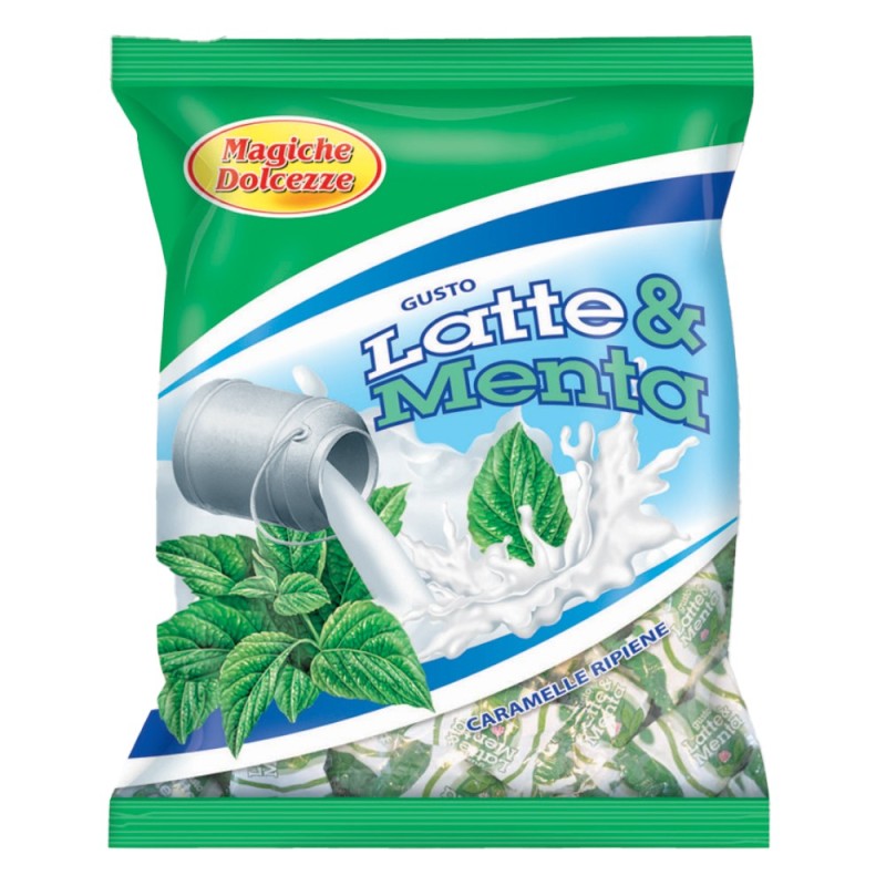 Set 2 x Caramele cu Crema de Lapte si Menta, Finazzi, 250 g