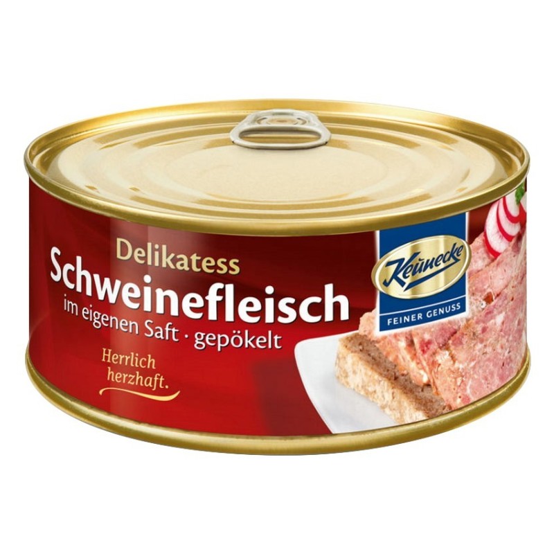 Set 2 x Carne de Porc Delicioasa in Suc Propriu, 300 g, Keunecke