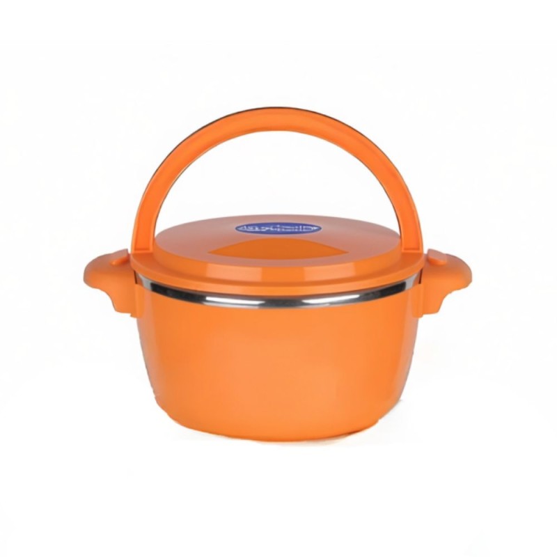 Set 2 x Caserola Termica, Heinner Nova, 2 l, 4 l si 6 l, Exterior Plastic, Interior Inox, 3 Bucati, Diverse Culori