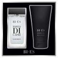 Set 2 x Caseta Bi-es Porto Di Capri, Barbati, Apa de Toaleta 90 ml si Gel de Dus 150 ml