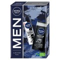 Set 2 x Caseta Cadou Barbati, Nivea Active You, Deodorant Spray Black & White Original, 150 ml si Gel Dus Active Clean, 250 ml