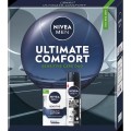 Set 2 x Caseta Cadou Barbati Nivea Men Ultimate Comfort, After Shave 100 ml, Deodorant Spray 150 ml