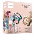Set 2 x Caseta Cadou Femei C-Thru, Deodorant Spray Harmony Bliss 150 ml, Apa de Toaleta 30 ml, Elastice Par