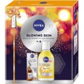 Set 2 x Caseta Cadou Femei Nivea Glowing Skin, Ser Cellular Expert Filler Vitamina C 30 ml, Apa Micelara Skin Glow 400 ml