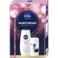 Set 2 x Caseta Cadou Femei Nivea Nurturing, Gel Dus 250 ml, Deodorant Stick 50 ml