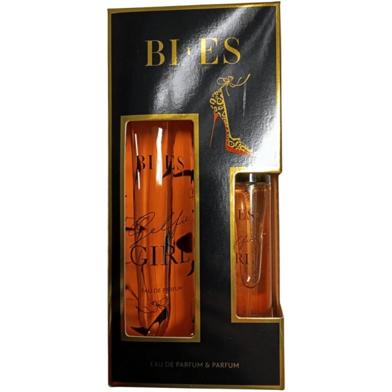 Set 2 x Caseta Cadou Femei Selfie Girl, Apa Parfum 100 ml, Parfum 15 ml