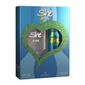 Set 2 x Caseta Cadou She Is Cool, Apa de Toaleta 50 ml si Deodorant 150 ml