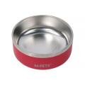 Set 2 x Castron cu Perete Dublu Eskimo, Rosu, 2 l, M-Pets
