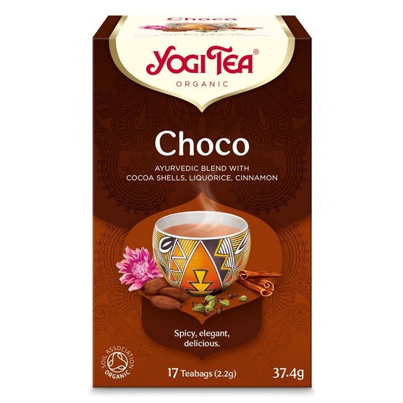 Set 2 x Ceai Bio Choco, Yogi Tea, 17 Plicuri, 37.4 g