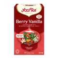 Set 2 x Ceai Bio cu Fructe de Padure si Vanilie, 17 Pliculete x 2 g,Yogi Tea, 34 g