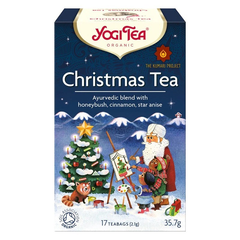 Set 2 x Ceai Bio de Craciun, 17 Pliculete - 35,7g Yogi Tea